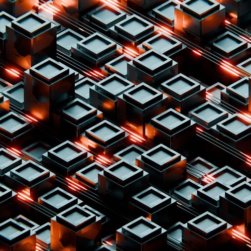 Abstrakte vernetzte Datenstrukturen als Symbol für Zero Copy mit SAP Databricks und SAP Business Data Cloud
